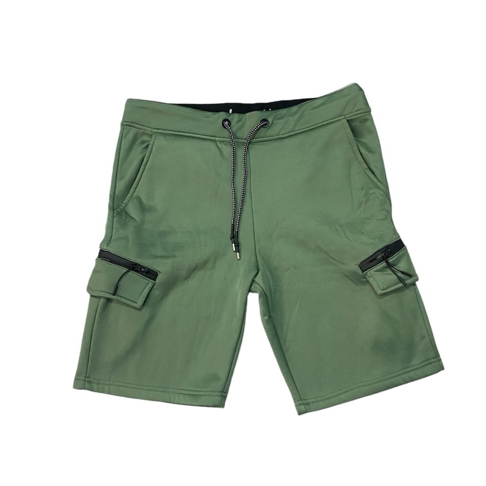 Aeropostale 1987 Green Draw Strings Shorts Size Small